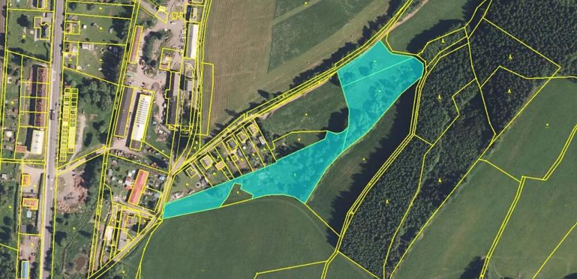 Prodej louky, Bernartice, 13423 m2