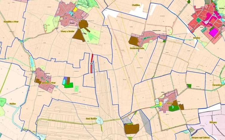 Prodej pole, Vinary, 2938 m2