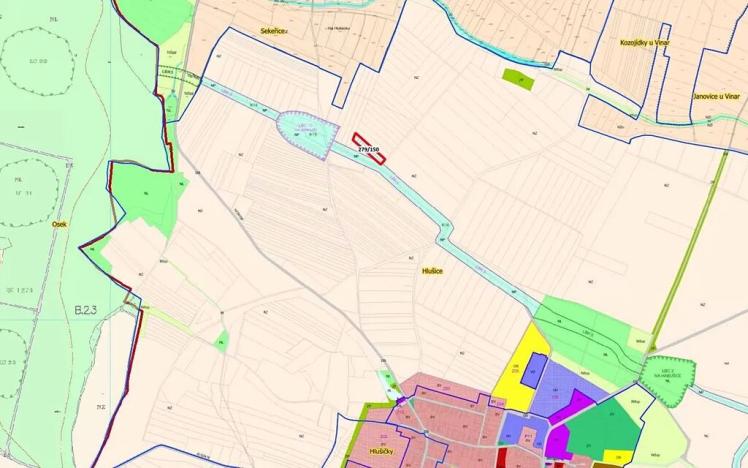 Prodej pole, Hlušice, 4486 m2