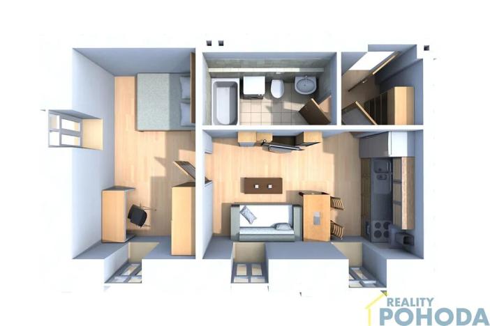 Prodej bytu 2+kk, Choceň, Peliny, 35 m2