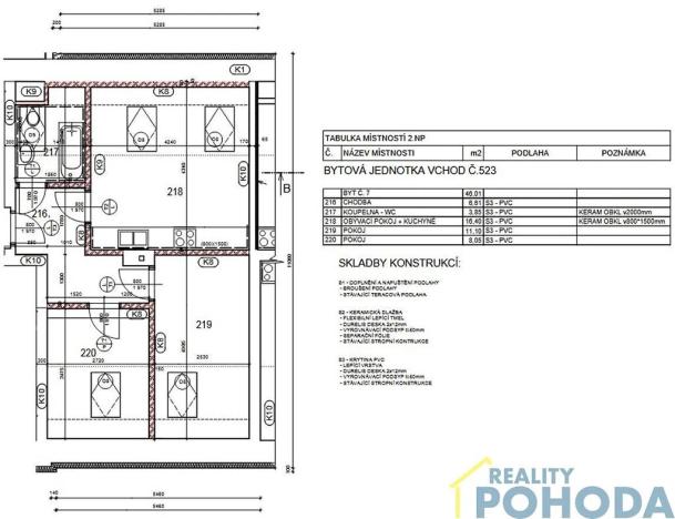 Prodej bytu 3+kk, Choceň, Peliny, 64 m2
