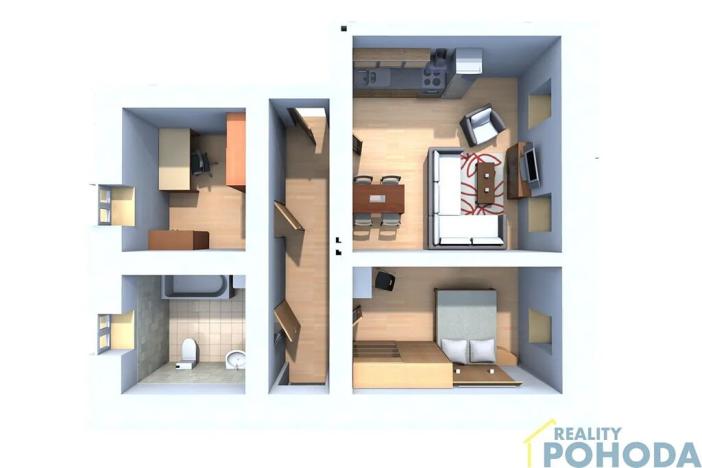 Prodej bytu 3+kk, Choceň, Peliny, 64 m2