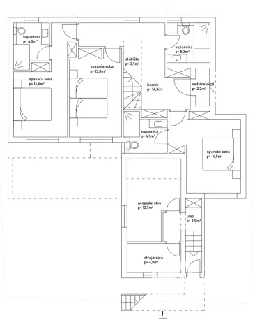 Prodej vily, Vrsi, Chorvatsko, 210 m2