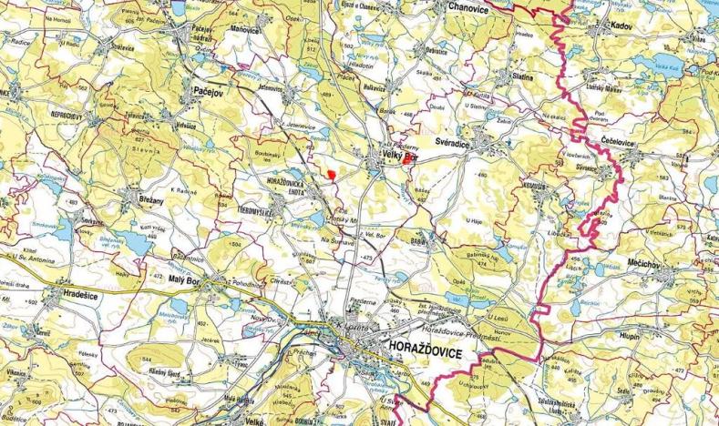 Prodej pole, Velký Bor, 34439 m2