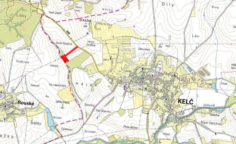 Prodej pole, Kelč, 16229 m2