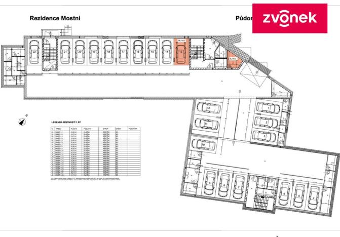 Pronájem bytu 3+kk, Zlín, Mostní, 82 m2