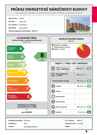 Pronájem bytu 3+kk, Zlín, Mostní, 82 m2