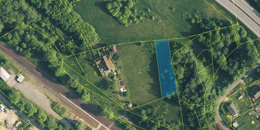 Prodej zahrady, Jeřmanice, 1208 m2