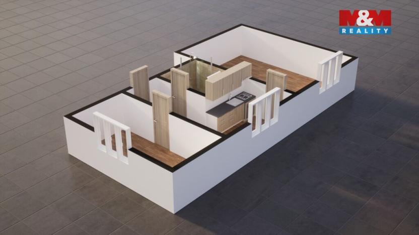 Prodej bytu 2+1, Smržovka, Rooseweltova, 44 m2