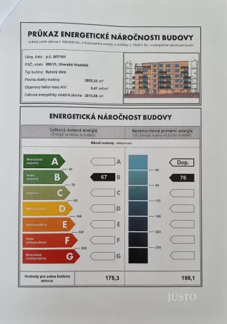 Pronájem bytu 2+kk, Uherské Hradiště, Jabloňová, 56 m2