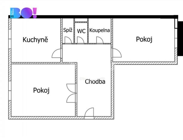 Prodej bytu 2+1, Karviná, Havířská, 60 m2