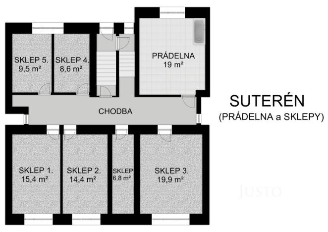 Prodej vícegeneračního domu, Písek, Harantova, 454 m2