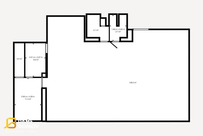 Prodej skladu, Bělov, 214 m2