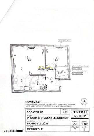 Prodej bytu 3+kk, Praha, Milotická, 68 m2