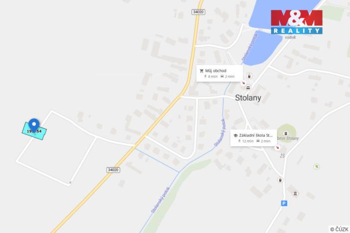 Prodej pozemku pro bydlení, Stolany, 1053 m2