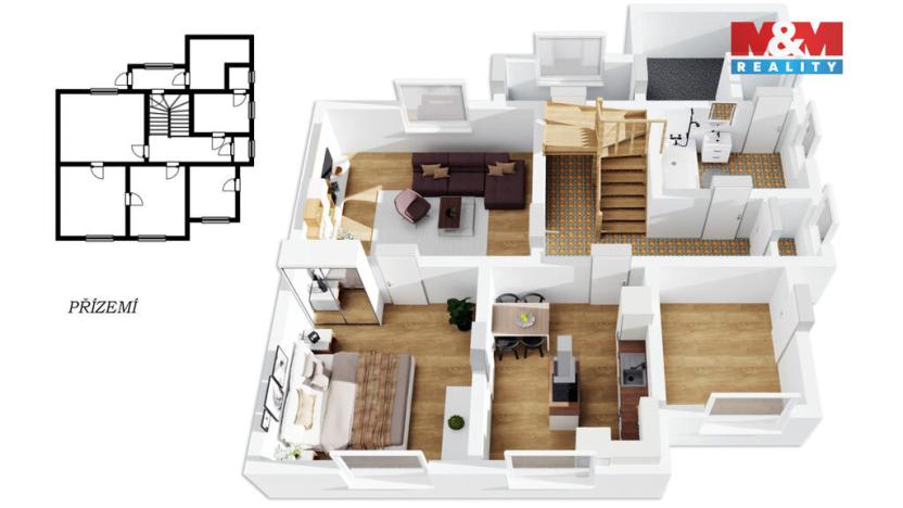 Prodej rodinného domu, Česká Třebová, Bří Hubálků, 185 m2