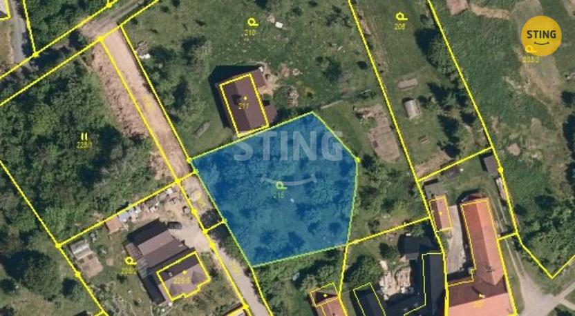 Prodej zahrady, Dolní Nětčice, 1169 m2