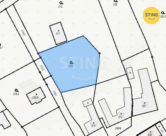 Prodej zahrady, Dolní Nětčice, 1169 m2