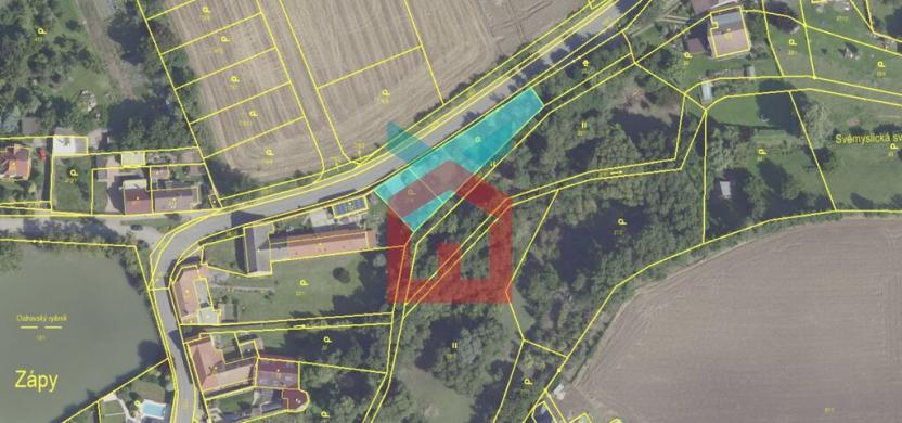 Prodej pozemku pro bydlení, Zápy, 1016 m2