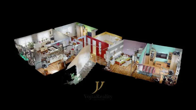 Prodej rodinného domu, Grygov, Komenského, 200 m2