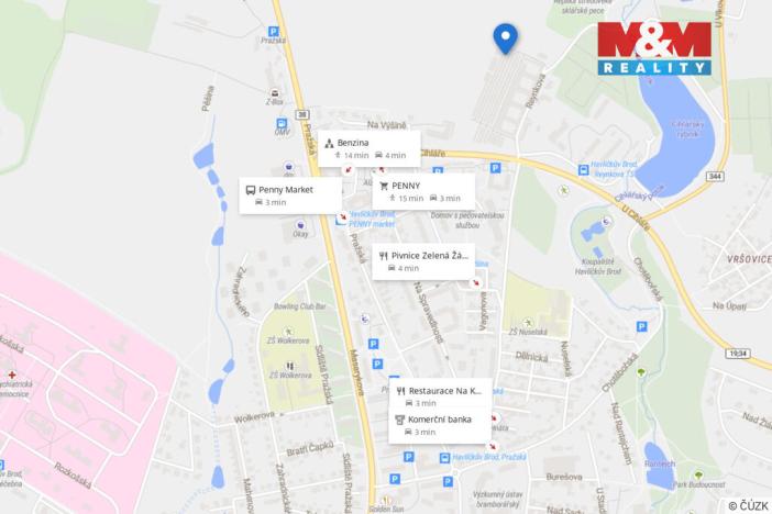 Prodej garáže, Havlíčkův Brod, 16 m2