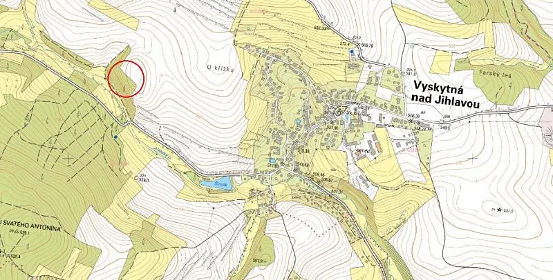 Prodej lesa, Vyskytná, 4964 m2