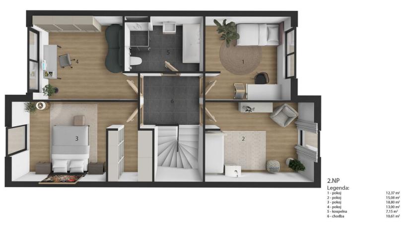 Pronájem rodinného domu, Mladá Boleslav - Chrást, 157 m2