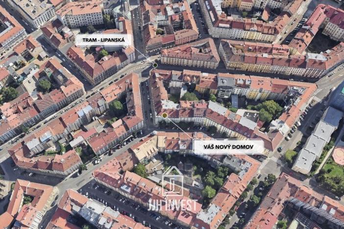 Pronájem bytu 2+kk, Praha - Žižkov, Bořivojova, 48 m2