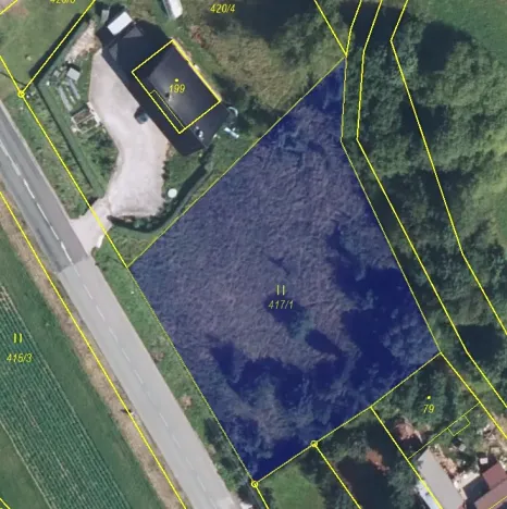 Prodej pozemku pro bydlení, Dolní Olešnice, 2118 m2