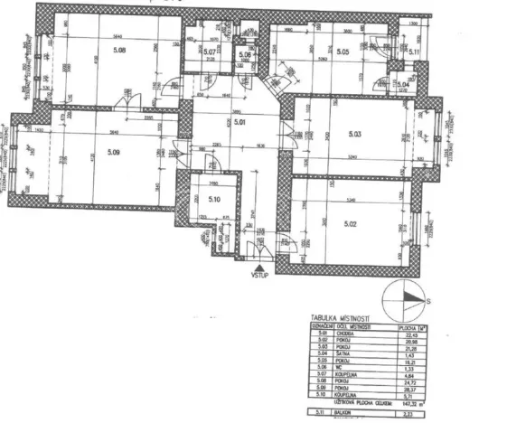 Pronájem kanceláře, Praha - Vinohrady, Polská, 147 m2