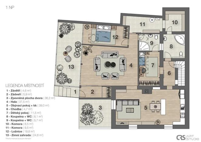 Prodej rodinného domu, Mladá Boleslav, Koněvova, 236 m2