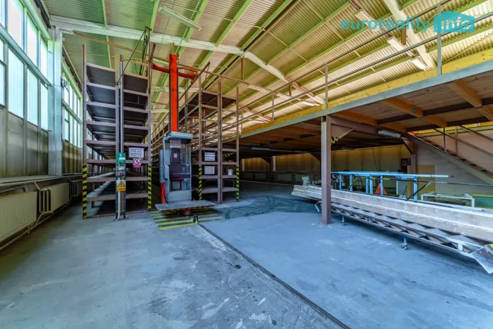 Pronájem skladu, Mariánské Lázně, třída Vítězství, 580 m2