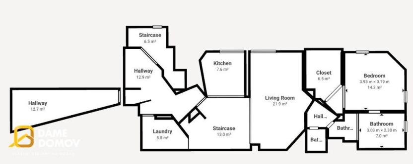 Prodej rodinného domu, Hodonín, Mírové nám., 279 m2