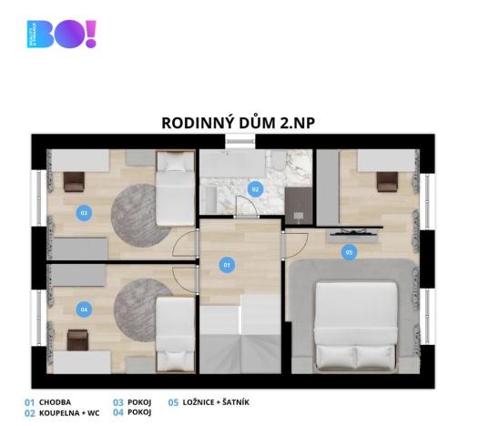 Pronájem rodinného domu, Třinec, Odbojářů, 115 m2