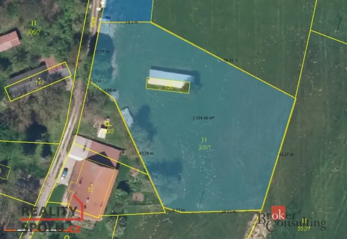 Prodej pozemku pro bydlení, Bohdašín, 3300 m2