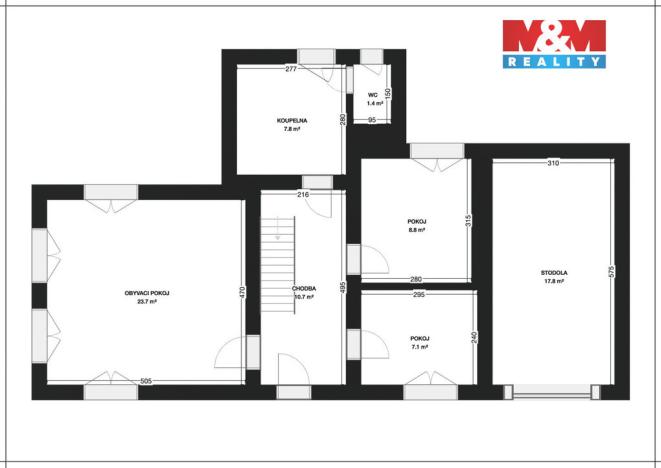 Prodej chalupy, Příkrý, 128 m2