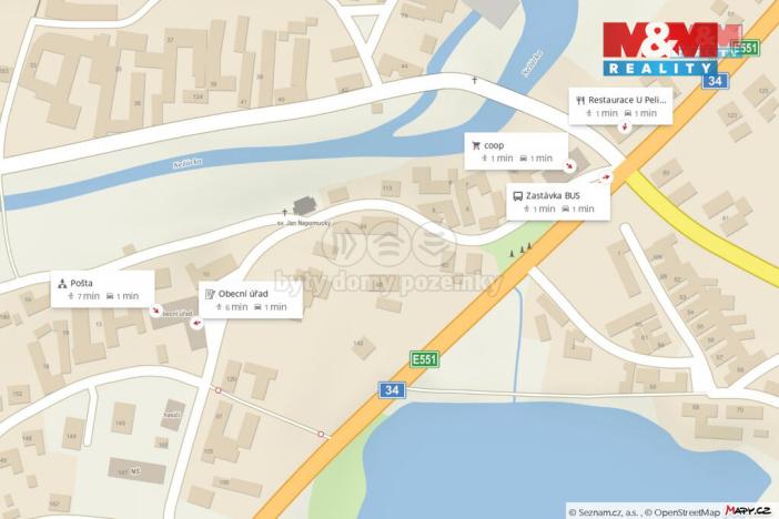 Pronájem bytu 2+kk, Lásenice, 55 m2