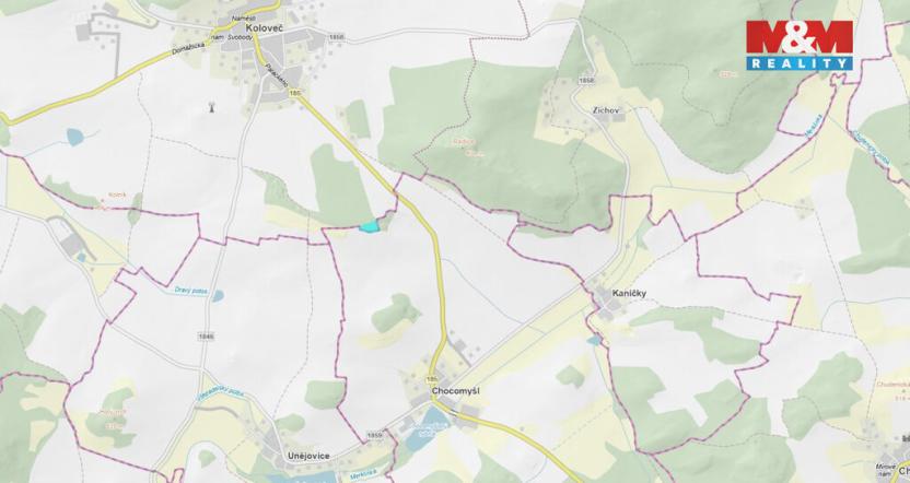 Prodej lesa, Koloveč, 10594 m2