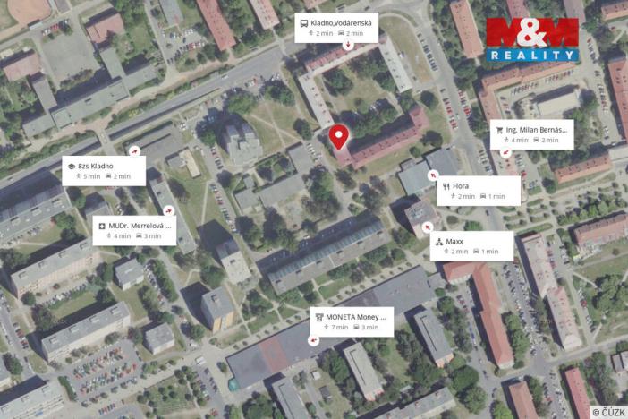 Pronájem bytu 2+1, Kladno - Kročehlavy, Jaroslava Foglara, 51 m2