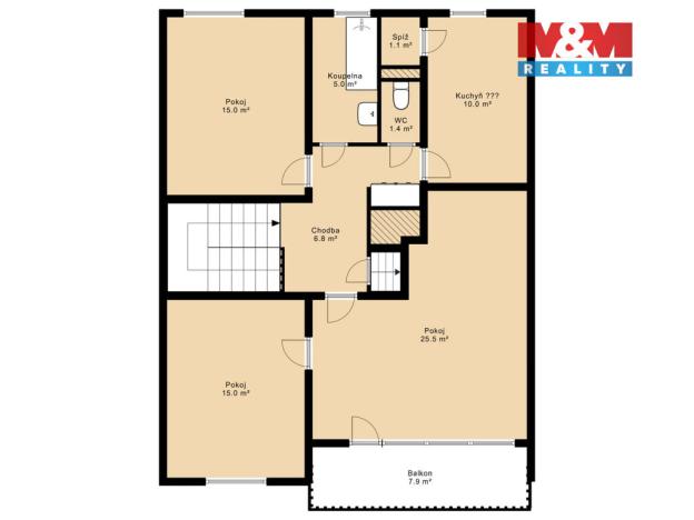 Prodej rodinného domu, Chlum, 220 m2