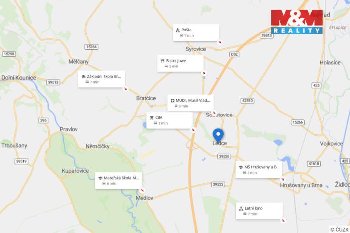 Prodej pozemku pro bydlení, Ledce, 638 m2