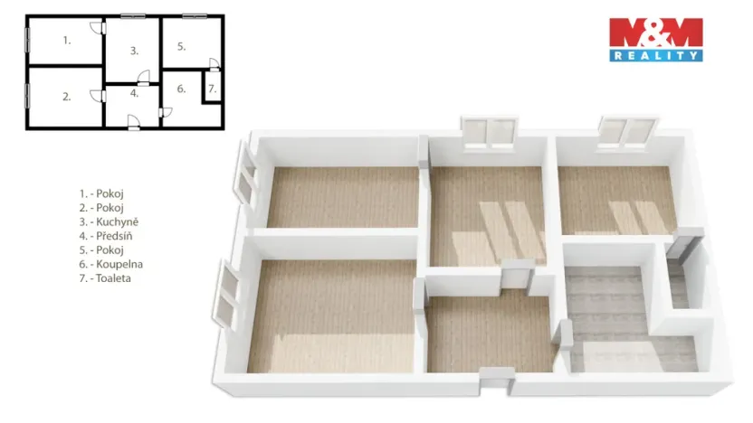 Prodej rodinného domu, Čestice - Doubravice u Volyně, 80 m2