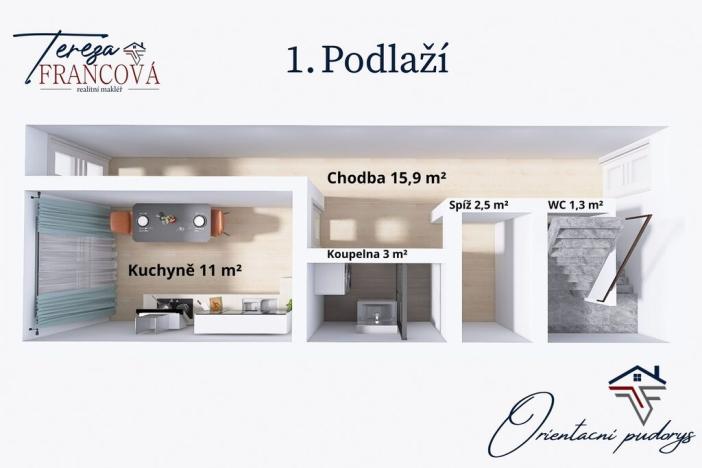 Prodej rodinného domu, Čelechovice na Hané - Kaple, 71 m2