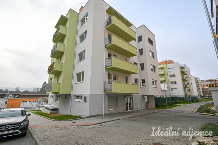 Pronájem bytu 2+kk, Brno - Žebětín, Křepelčí, 47 m2