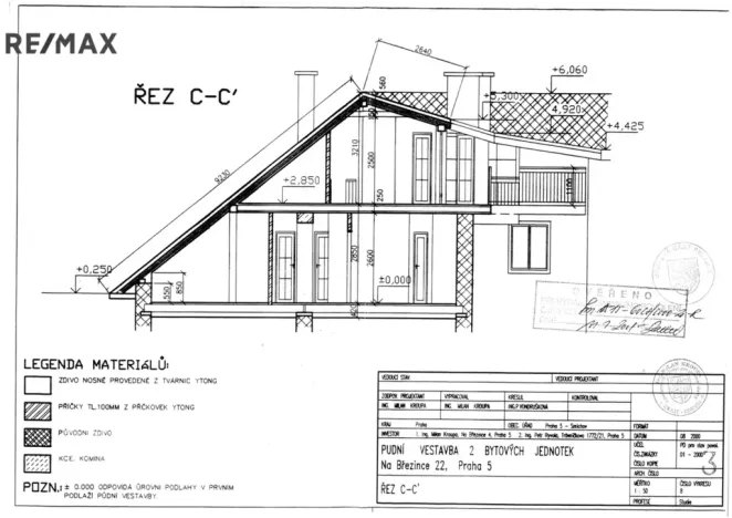 Prodej atypického bytu, Praha - Smíchov, Na Březince, 135 m2