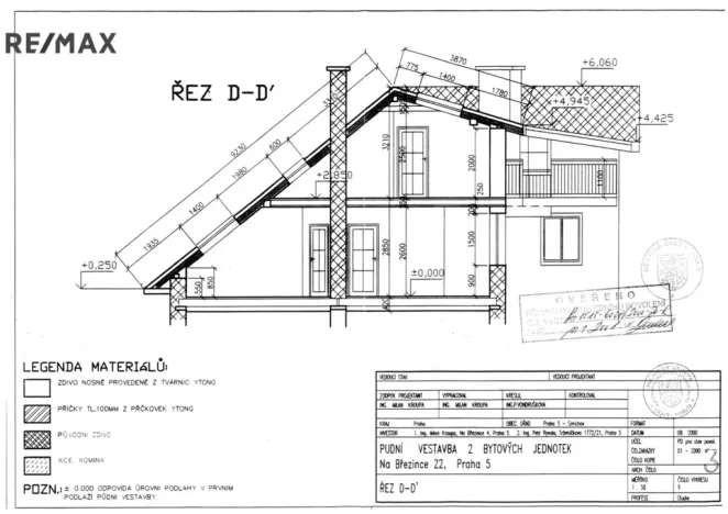 Prodej atypického bytu, Praha - Smíchov, Na Březince, 135 m2