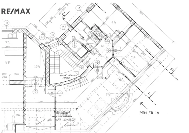Prodej atypického bytu, Praha - Smíchov, Na Březince, 135 m2