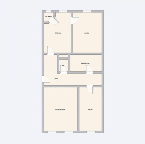 Pronájem bytu 3+1, Praha - Smíchov, Kroftova, 98 m2