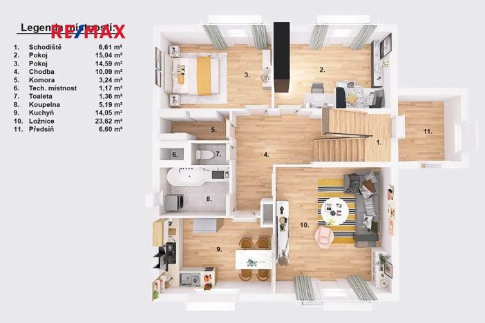 Prodej rodinného domu, Panenské Břežany, K dálnici, 202 m2