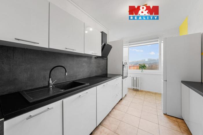 Prodej bytu 3+1, Ústí nad Labem - Krásné Březno, Obvodová, 72 m2